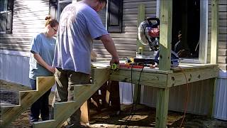 Building A Front Porch [upl. by Laehcor]