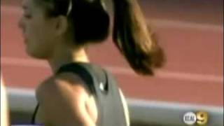 Allison Stokke CIF State Track Finals 2007 CBS2KCAL9 [upl. by Hcirdeirf]