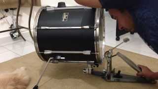 JG16 Pearl convertendo Surdo de 16quotem Bumbo Floor tom  bass drum [upl. by Noir]