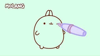 Molang  How to draw Molang [upl. by Willumsen]