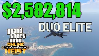 GTA Online Cayo Perico Heist Alkonost Approach DUO ELITE 2582814 [upl. by Eidson95]