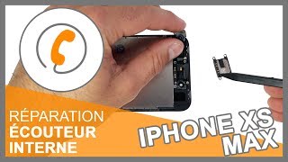 Réparation écouteur interne iPhone XS Max [upl. by Furnary]