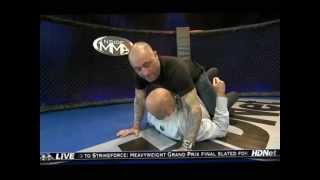 Rogan demonstrating taking the back with Bas Rutten [upl. by Oiliruam534]