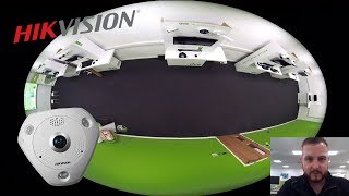 Hikvision Fisheye Camera Review amp How to Guide [upl. by Onimod418]