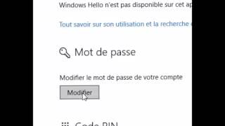 COMMENT AJOUTER UN MOT DE PASSE SUR WINDOWS 10 [upl. by Erina]