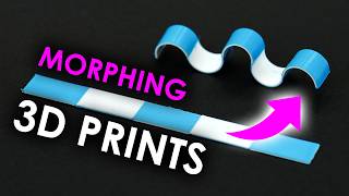 Flat to Folded The Science of ShapeShifting 3D Prints [upl. by Abigale]