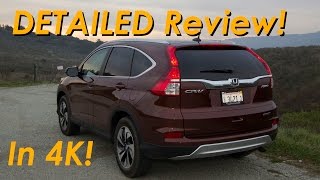 2015 Honda CRV Crossover Review DETAILED  In 4K [upl. by Llenor]