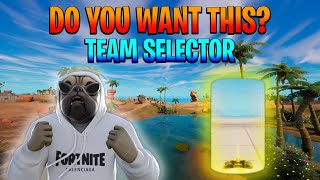 How To Make A Team Selector In Fortnite Creative [upl. by Ecarret]