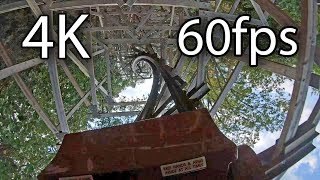 Outlaw Run front seat onride 4K POV 60fps Silver Dollar City [upl. by Ahsenit210]