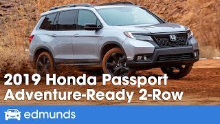 2019 Honda Passport  Balancing Comfort and OffRoad Capability  First Drive Review [upl. by Assirk]