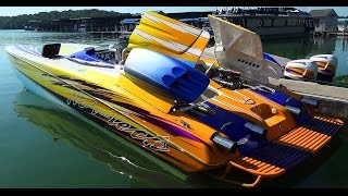 36 NorTech Supercat Rooster Tails On Rocky Top 2015 [upl. by Marras936]