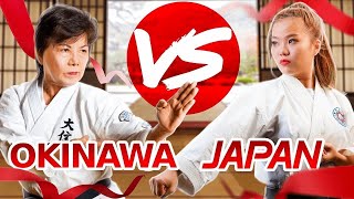 Karate in OKINAWA vs JAPAN 10 Differences [upl. by Anirehtac380]