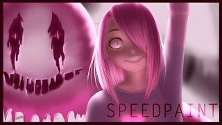 Rhabdophobia  Glitchtale Speedpaint [upl. by Derfnam]