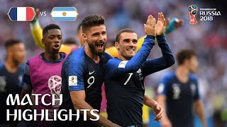 France v Argentina  2018 FIFA World Cup  Match Highlights [upl. by Ycnahc445]