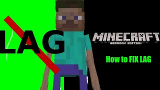 How to Get Rid of Lag in Minecraft Bedrock [upl. by Jermain]