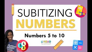 Subitizing 5 to 10 [upl. by Anieral]