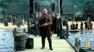 Vikings S04E06 Ragnar Leaving Kattegat Farewell Song [upl. by Sharity498]