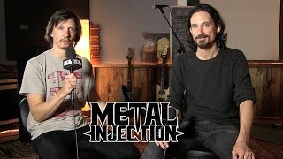 GOJIRA Magma Interview at Silver Cord Studio  Metal Injection [upl. by Olracnaig284]