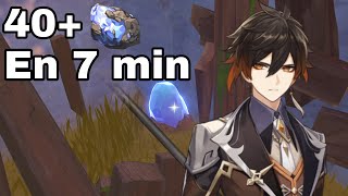 40 JADES NOCTILUQUES en 7 min Guide Genshin Impact FR [upl. by Rafaelof41]