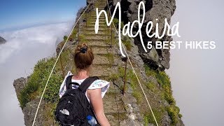 The 5 best hikes of Madeira  World Wanderista [upl. by Giselle]