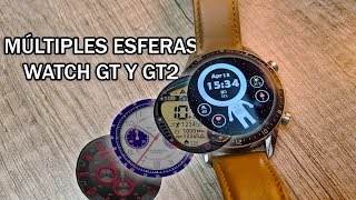 Aprende a INSTALAR MÚLTIPLES ESFERAS Huawei Watch GT y GT 2 u Honor SIN ROOT 2021 [upl. by Anisor846]