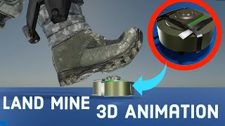 HOW A LAND MINE WORKS Antitank mines and Antipersonnel mines learn from the base [upl. by Mohl]