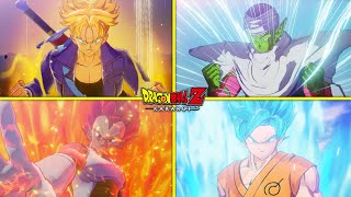 ALL Playable Characters Transformation amp Surges  Dragon Ball Z Kakarot DLC 2 Update [upl. by Obadias769]