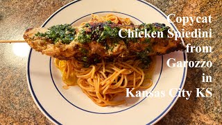 Copycat Chicken Spiedini from Garozzo in Kansas City MO [upl. by Inat]