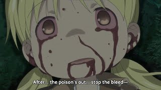 Made in Abyss tragic and gore scenes 1  メイド・イン・アビスの悲劇的で残忍なシーン1 [upl. by Ballman]