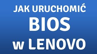 Jak uruchomić BIOS w laptopie Lenovo [upl. by Willetta]