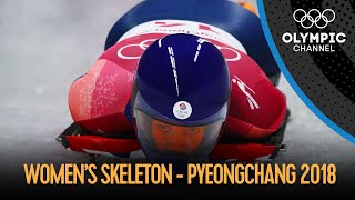 Womens Skeleton  Final Run  PyeongChang 2018 Replays [upl. by Kenji287]