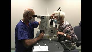 Selective laser trabeculoplasty SLT glaucoma treatment [upl. by Kjersti]