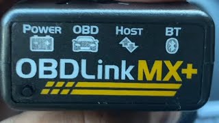 OBDLINK MX OBD2 Bluetooth adapterScanner unboxing [upl. by Jesse]