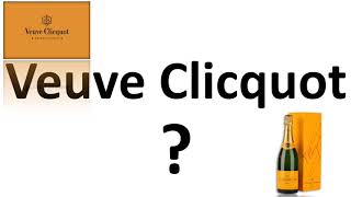 How to say Veuve Clicquot CORRECTLY French Champagne Pronunciation [upl. by Yong]