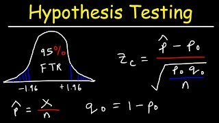 Hypothesis Testing  Solving Problems With Proportions [upl. by Kinom820]