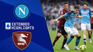 Napoli vs Salernitana Extended Highlights  Serie A  CBS Sports Golazo [upl. by Heywood]