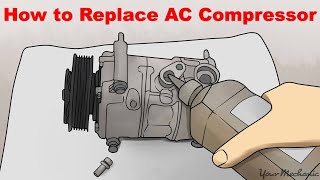 Lesson  12  How to Replace Compressor [upl. by Enylrac]