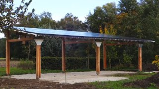 Solar Carport Bouw zelf een droom carport of overkapping met zonnepanelen [upl. by Nelon186]