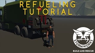 Stormworks Refueling Tutorial [upl. by Herold]