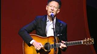 Lyle Lovett performs quotStep Inside This Housequot at The CT Forum [upl. by Kolva685]