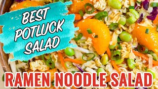 Ramen Noodle Salad [upl. by Nehtanoj352]