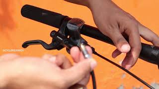 How To Change Hydraulic Brake Hose Cable at Home  MTB Disc Brake Maintenance  Cycle Rider Roy [upl. by Ahsieken]