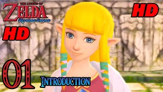 Zelda Skyward Sword HD 60FPS 100 Walkthrough  Part 1  Introduction  Skyloft [upl. by Eicnarf]