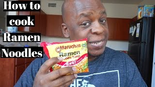 How to cook Ramen Noodles in the Microwave [upl. by Rebmac669]