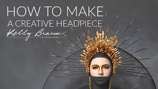 DIY  Creative headpiece with Kelly Brown withme [upl. by Ydak456]