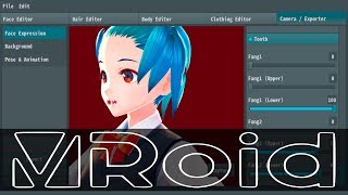 VRoid Studio  Free 3D Anime Style Character Creator [upl. by Carry]