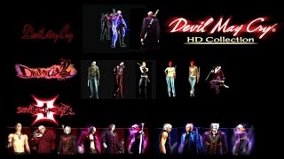 Devil May Cry HD Collection All Extra Costumes and How to Unlock [upl. by Pufahl]