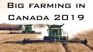 Big Farming in Canada 2019 [upl. by Lletnwahs]