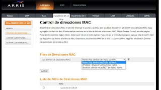 Filtrado MAC Izzi Arris TG2482A  Elimina intrusos de tu Wifi [upl. by Schafer840]