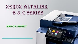 HOW TO RESET XEROX ALTALINK  XEROX NVM INITIALIZATION [upl. by Dahl748]